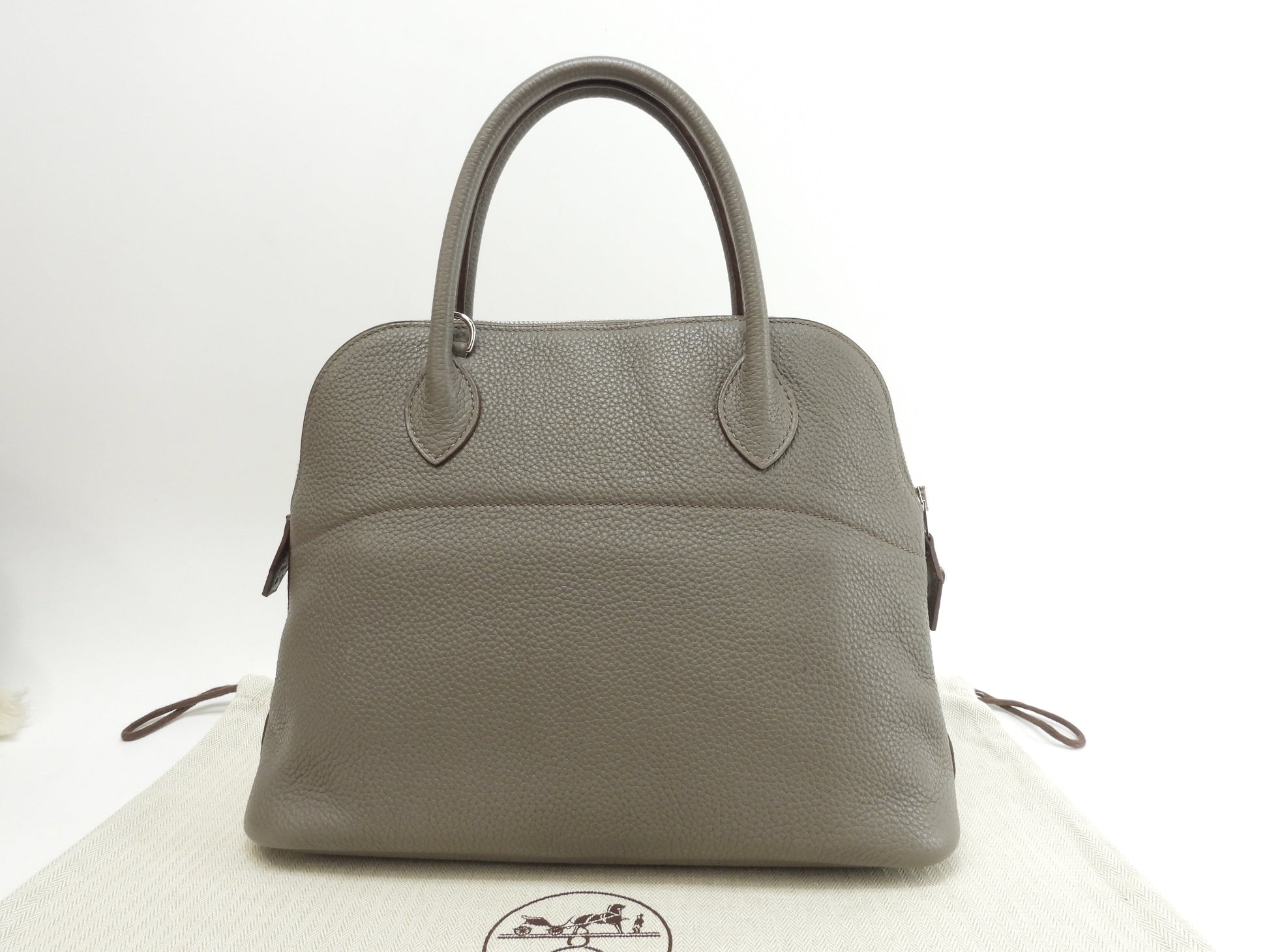 エルメス ボリード31 トリヨン/エタン シルバー金具 ハンドバッグ 美品@□P 3