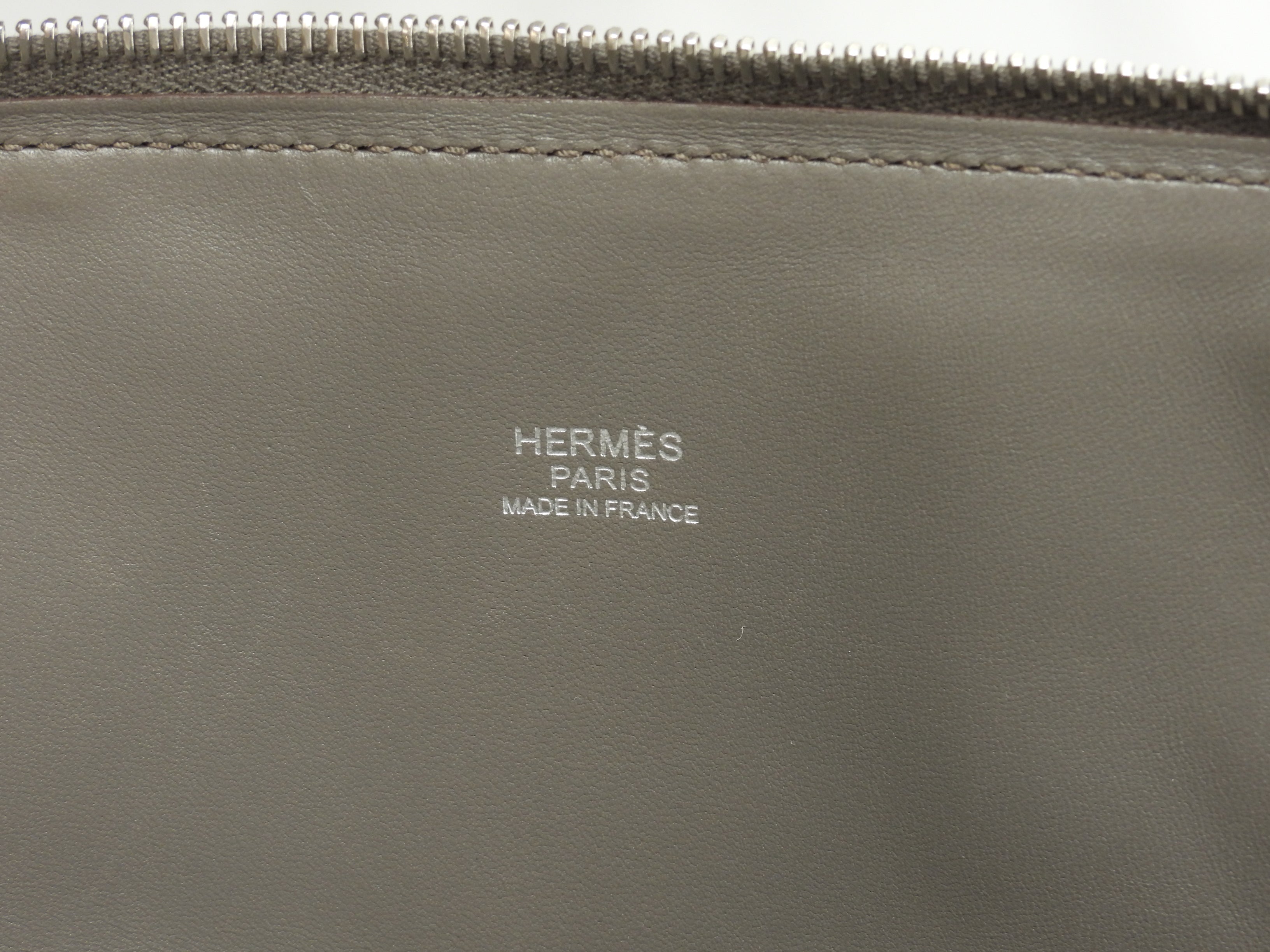 エルメス ボリード31 トリヨン/エタン シルバー金具 ハンドバッグ 美品@□P 3