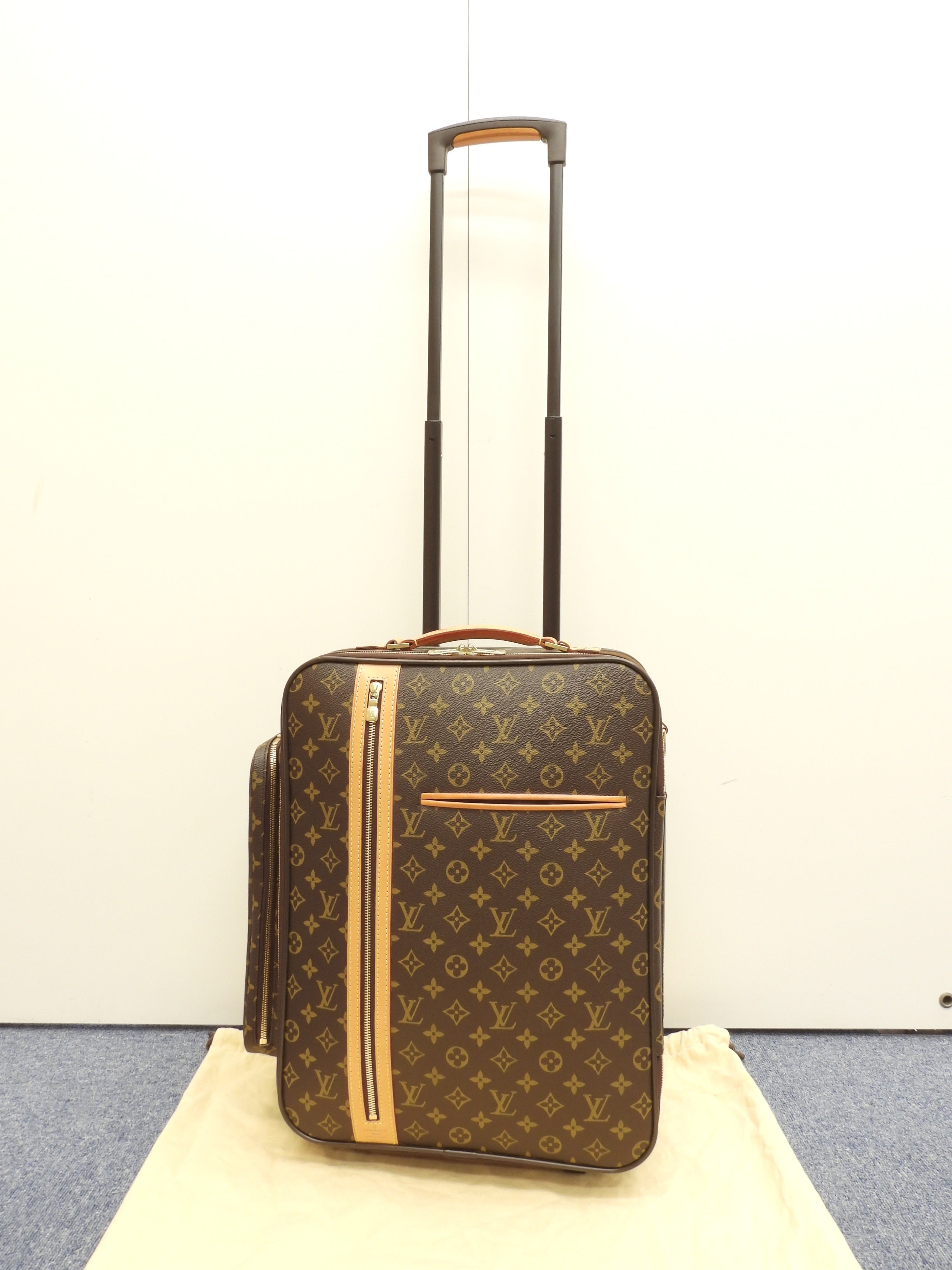 ルイヴィトン トロリー50ボスフォール M23259 モノグラム 旅行用キャリーバッグ小 美品@MB0096