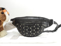 Jimmy Choo Dehlie Star Studs in pelle nera, marsupio, ottime condizioni @LXJSPN