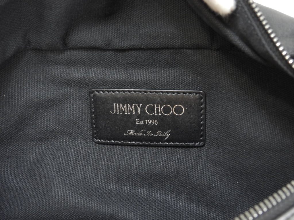 Jimmy Choo Dehlie Star Studs in pelle nera, marsupio, ottime condizioni @LXJSPN
