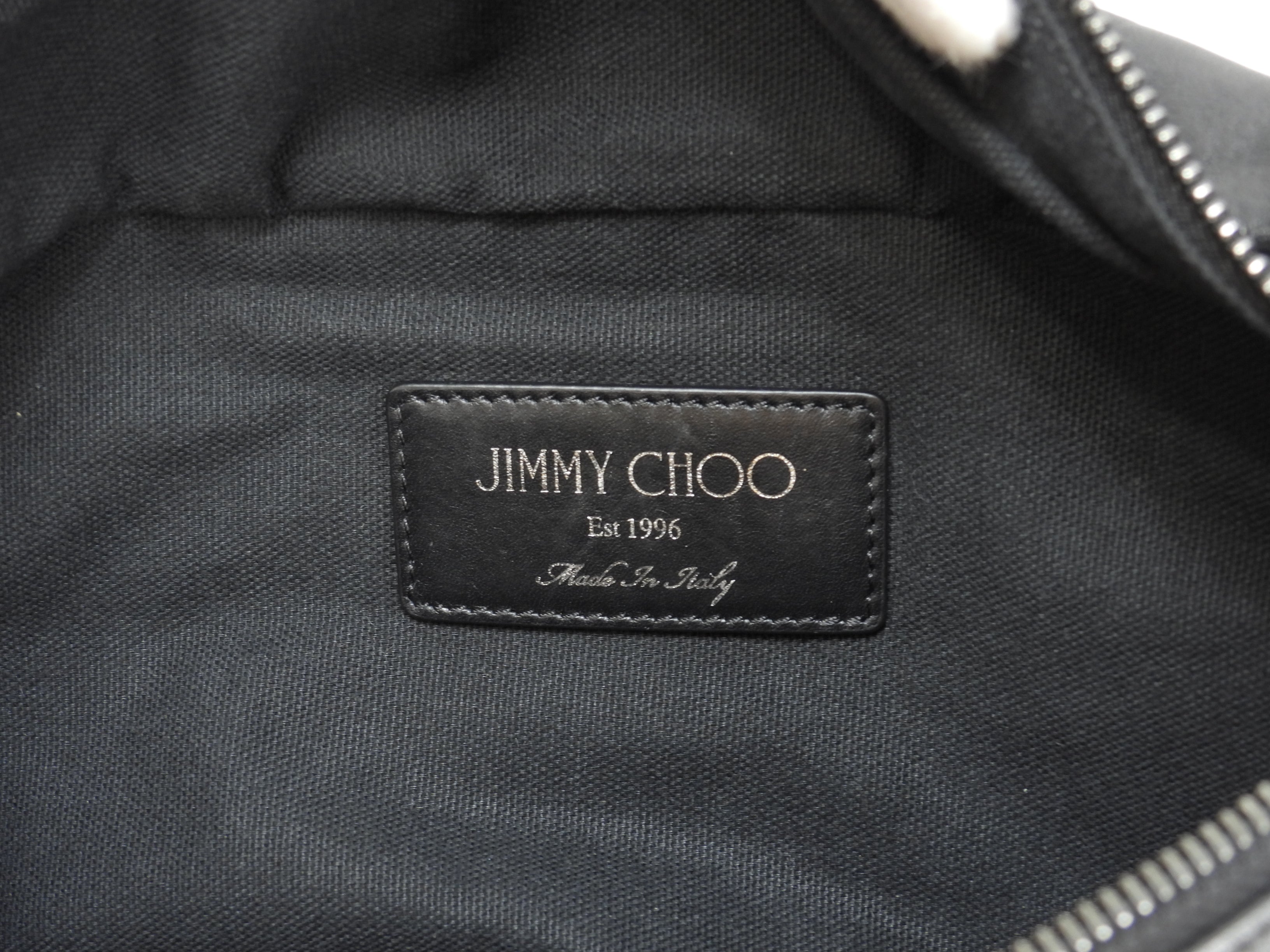 Jimmy Choo Dehlie Star Studs in pelle nera, marsupio, ottime condizioni @LXJSPN