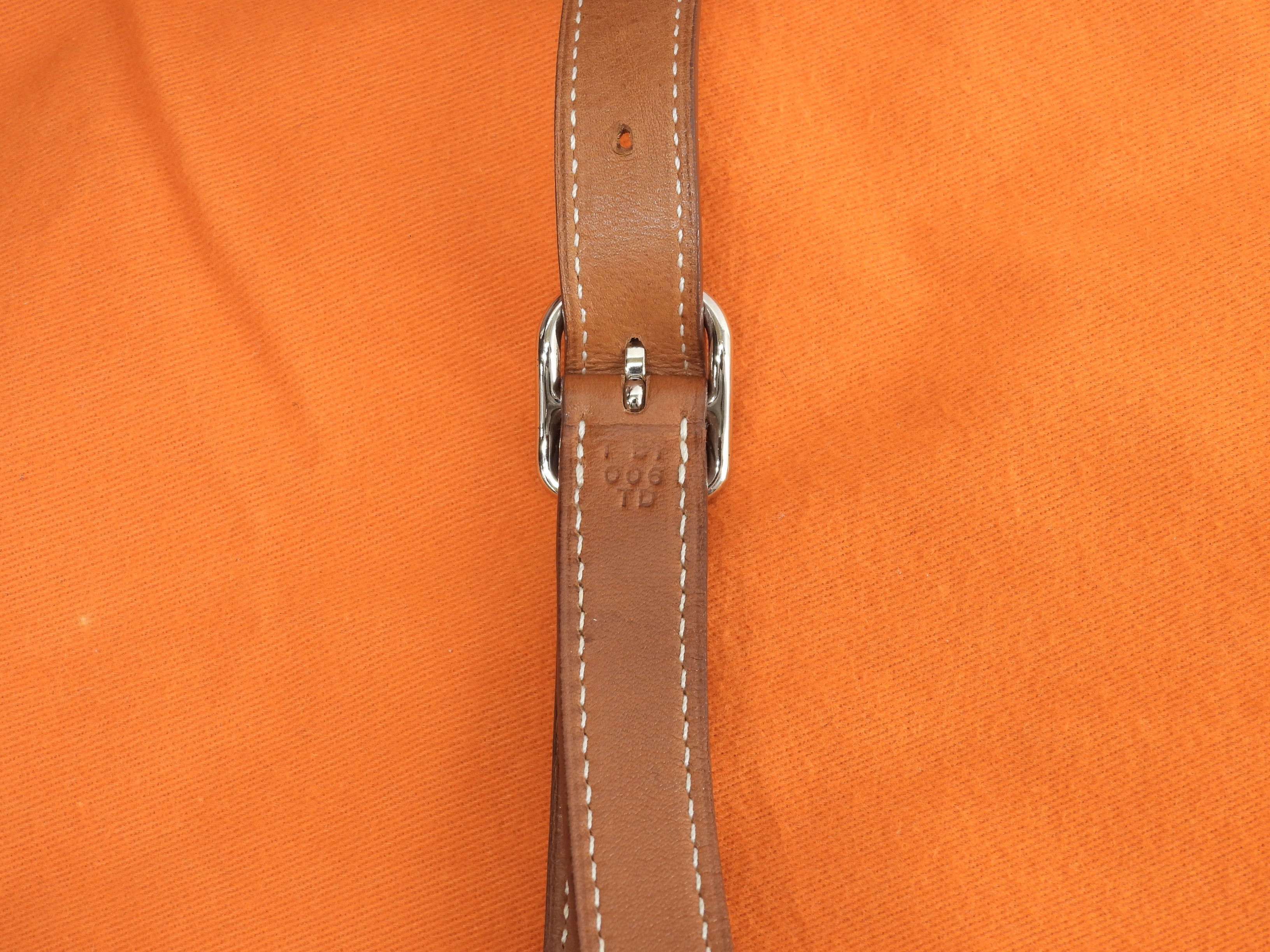 Hermes Silkycity PM Seta/Pelle Marrone Rosa Borsa a Spalla Ottime Condizioni@T 2
