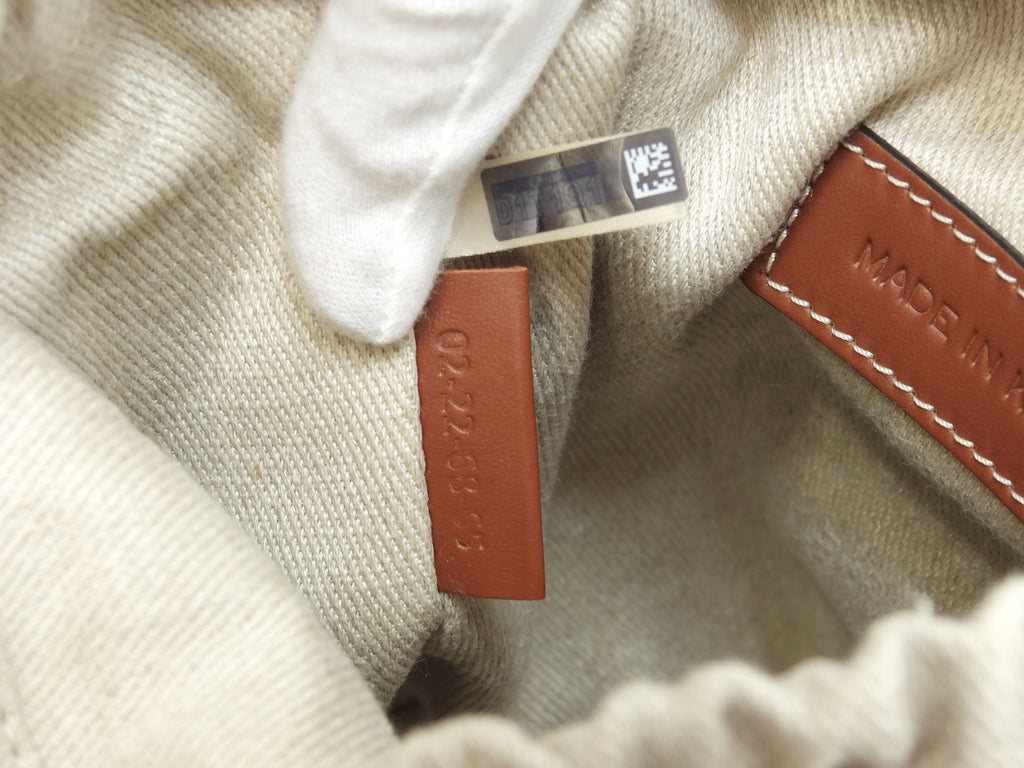 Chloe x Mifuko borsa a tracolla rafia pelle marrone borsa a cesto edizione limitata pari al nuovo@ 3