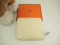 Hermès Azap Compact Silkin Epsom/Craie Portafoglio compatto nuovo di fabbrica @Z 2