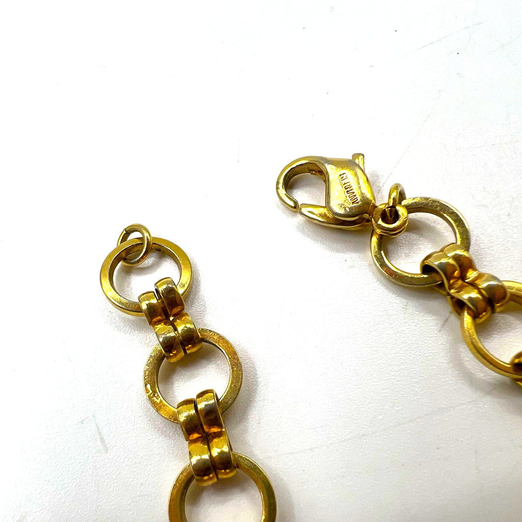 Christian Dior Bracciale circolare vintage placcato oro GERMANY