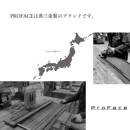 [Fabbricato a Tsubame-Sanjo] PROFACE Appendiabiti a 3 ripiani in Galvalume con palo cromato