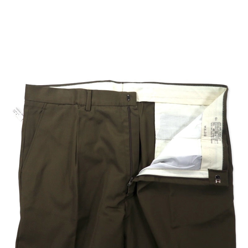 ITALIAN ARMY Anni '90 Esercito Italiano Pantaloni Trousers 48 Kaki Cotone Militare E.PECCI s.a.s HOLYWOOD RANCH MARKET Deadstock Nuovo con etichette
