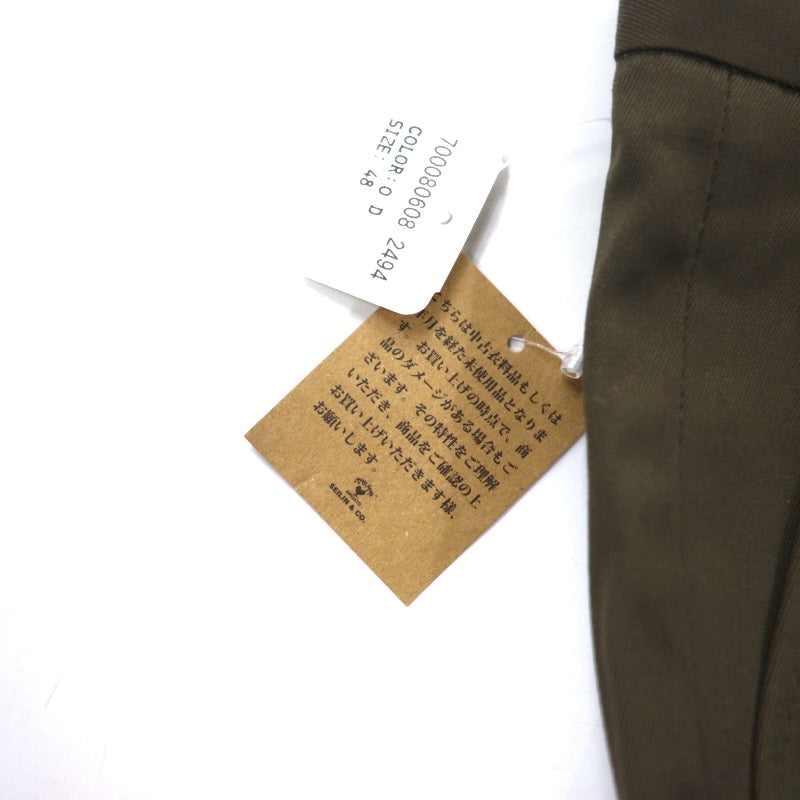 ITALIAN ARMY Anni '90 Esercito Italiano Pantaloni Trousers 48 Kaki Cotone Militare E.PECCI s.a.s HOLYWOOD RANCH MARKET Deadstock Nuovo con etichette