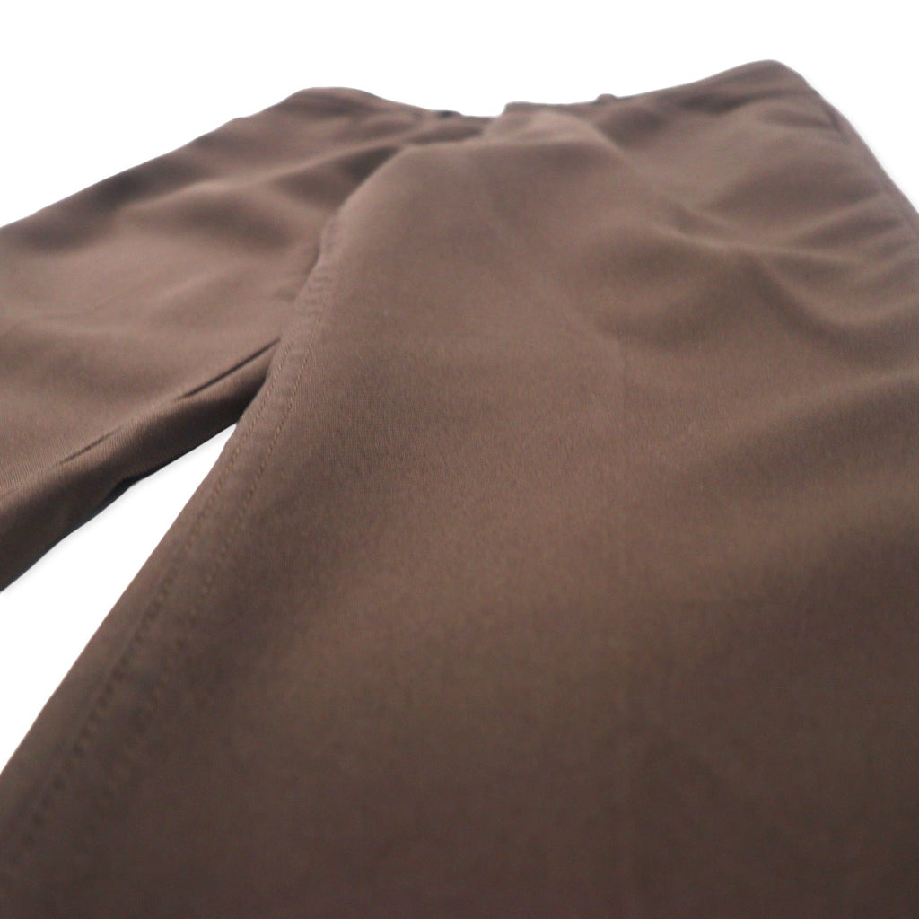 Wrangler Rancher Pants Bootcut 34 Marrone Poliestere Pieghe centrali 82BN Made in Messico
