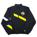 STARTER Anni '90 Giacca in nylon XL Nero Nylon PITTSBURGH PIRATES MLB GENUINE MERCHANDISE