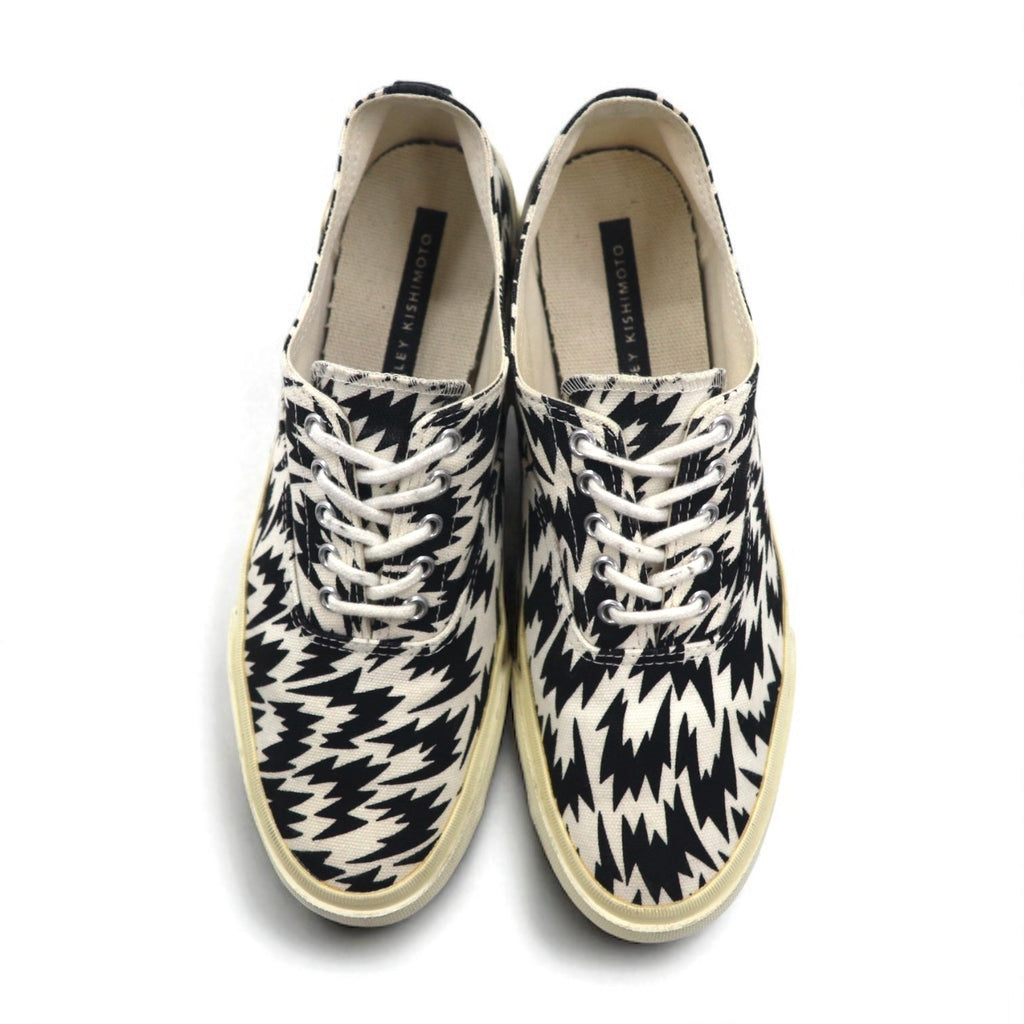 ELEY KISHIMOTO × VANS sneakers DECK1FLASH a fantasia, 27 cm, tela 8SHR, made in Japan