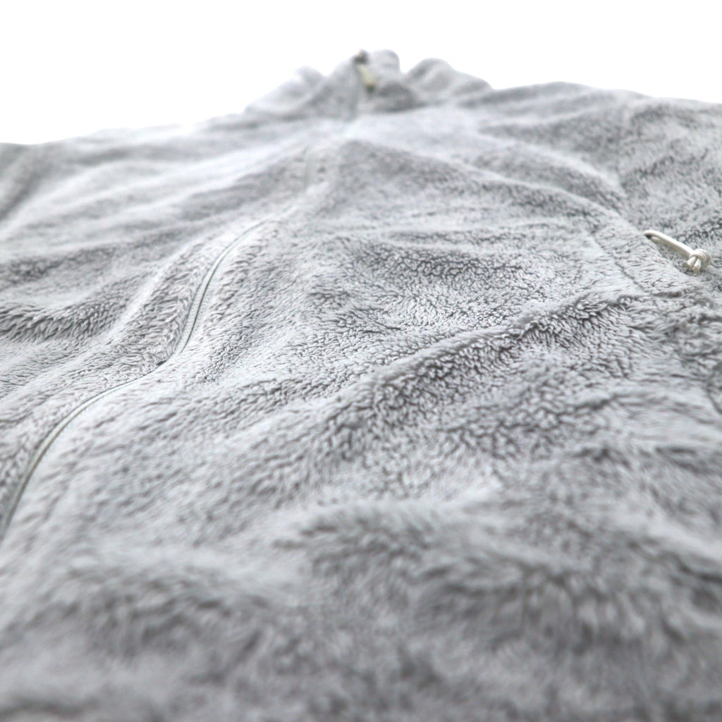 THE NORTH FACE Giacca in pile full zip M Grigio Poliestere Logo ricamato Taglia USA