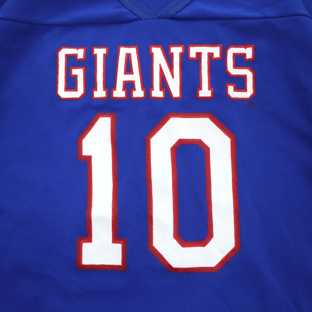 Rawlings anni '90, USA, NFL, maglia da gioco da football, T-shirt XL, blu, GIANTS, numerata