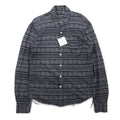 CASH CA カットオフ シャツ M グレー 総柄 ノルディック CAW11-SH0011 日本製