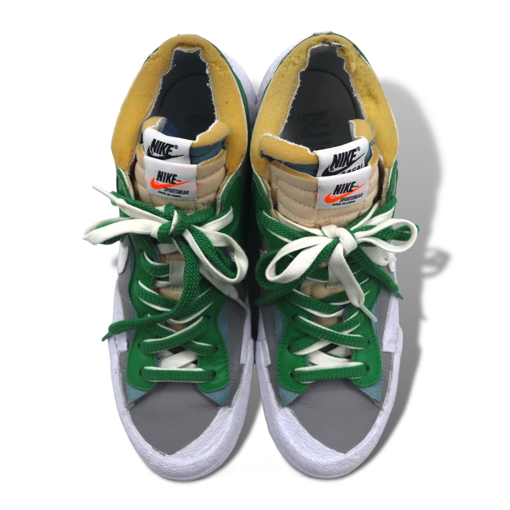 NIKE × sacai Blazer Low sneaker 29cm Grey Green Classic Green DD1877-001