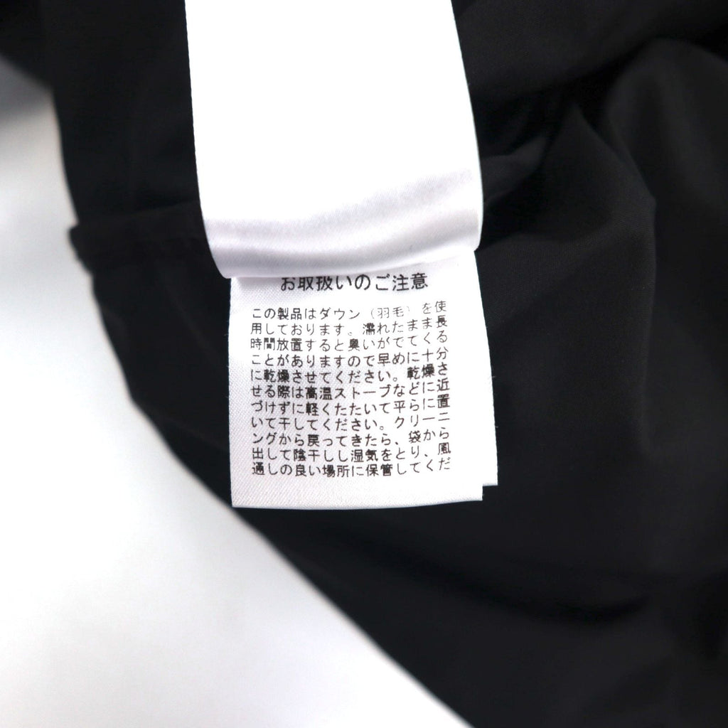 MISTERGENTLEMAN パファー ショート ダウンジャケット PUFFER SHORT DOWN JACKET M ブラック MGT-OT23