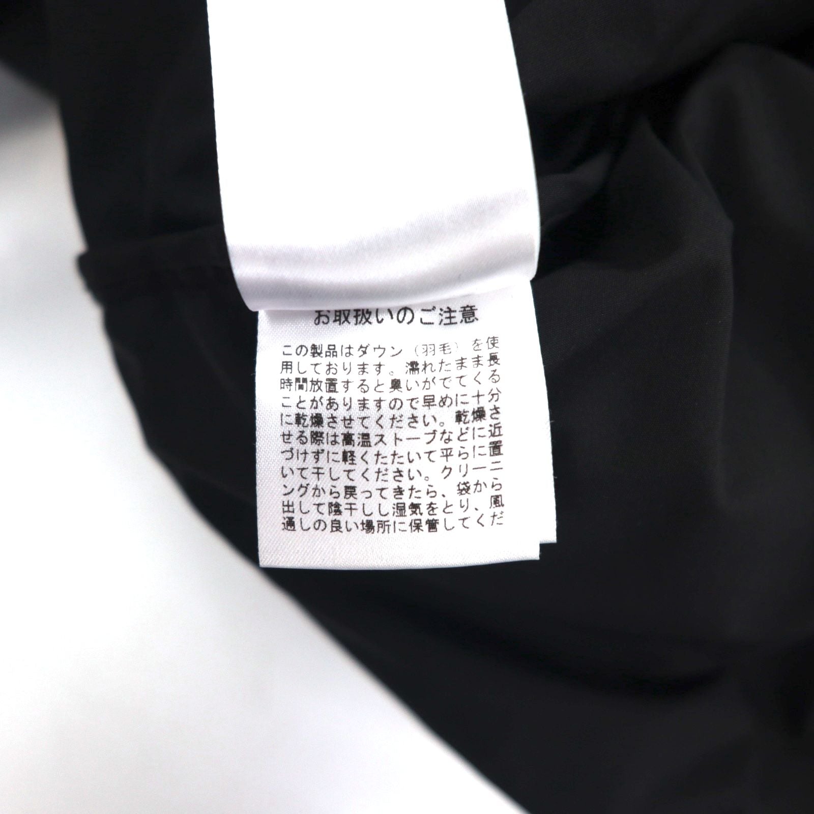 MISTERGENTLEMAN パファー ショート ダウンジャケット PUFFER SHORT DOWN JACKET M ブラック MGT-OT23