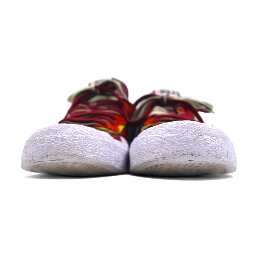 NIKE × KAWS × sacai ブレザーロー Blazer Low スニーカー 26.5cm レッド Team Red レザー DM7901-600