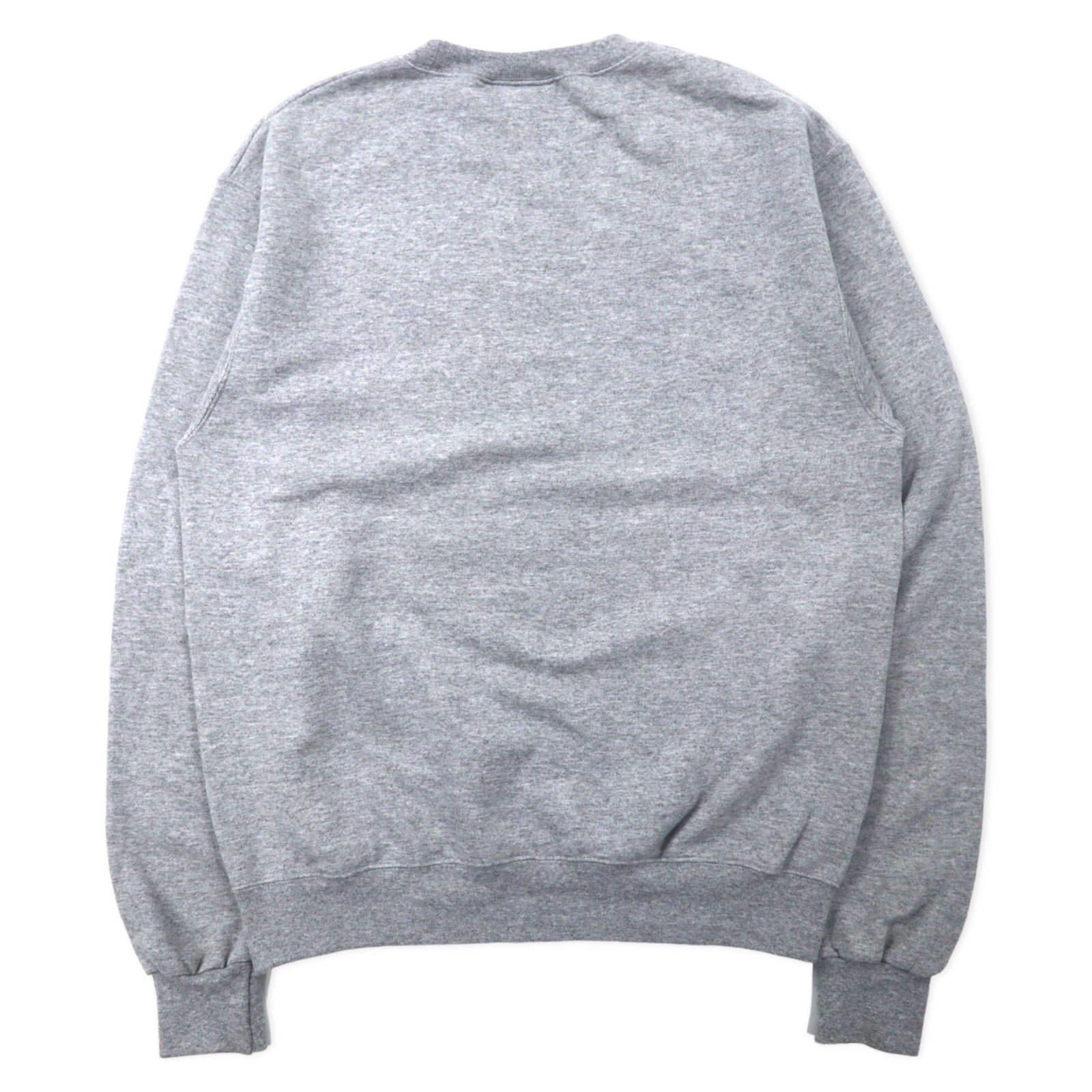 Champion felpa girocollo stampa college XL grigio cotone felpato BUTLER made in El Salvador