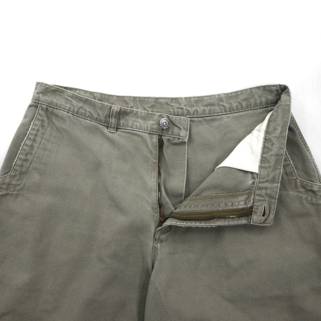 patagonia 00年代 スタンドアップショーツ Stand Up Shorts ダック地 ショートパンツ M カーキ オーガニック コットン