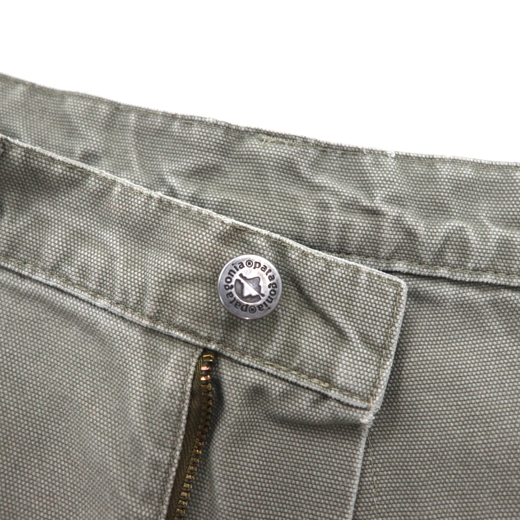 patagonia 00年代 スタンドアップショーツ Stand Up Shorts ダック地 ショートパンツ M カーキ オーガニック コットン