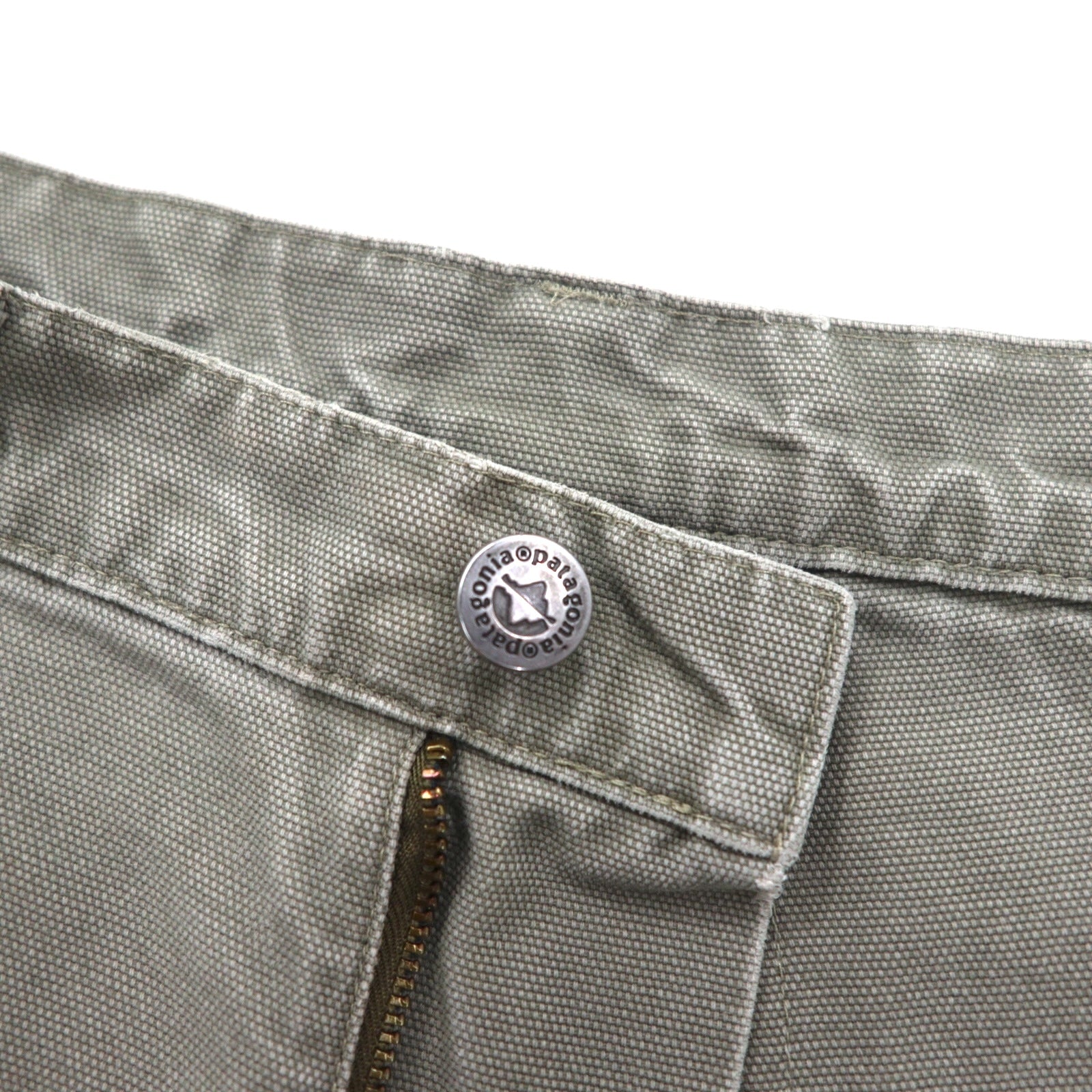 patagonia 00年代 スタンドアップショーツ Stand Up Shorts ダック地 ショートパンツ M カーキ オーガニック コットン