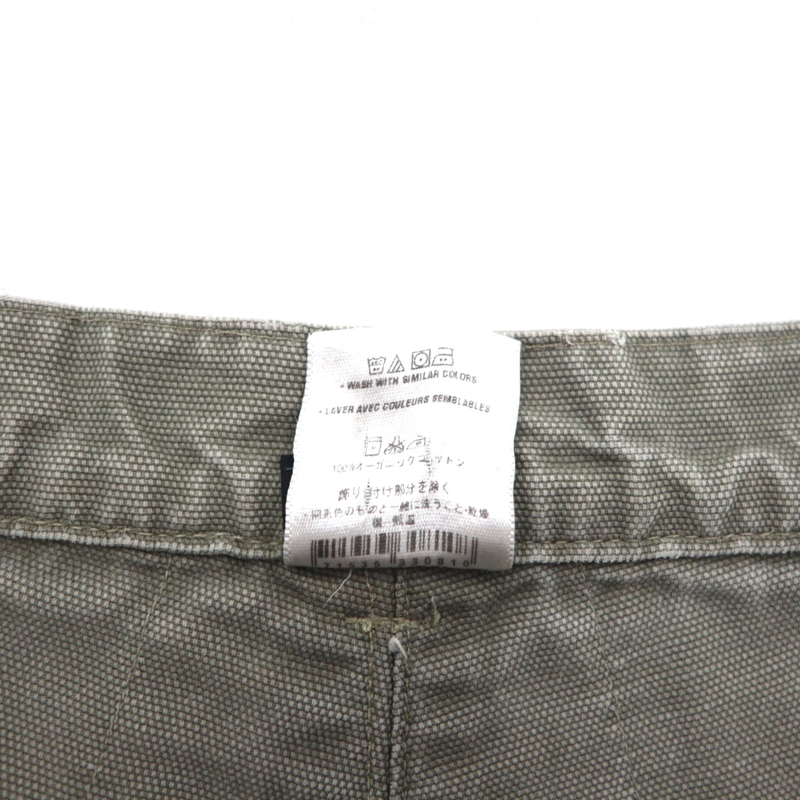 patagonia 00年代 スタンドアップショーツ Stand Up Shorts ダック地 ショートパンツ M カーキ オーガニック コットン