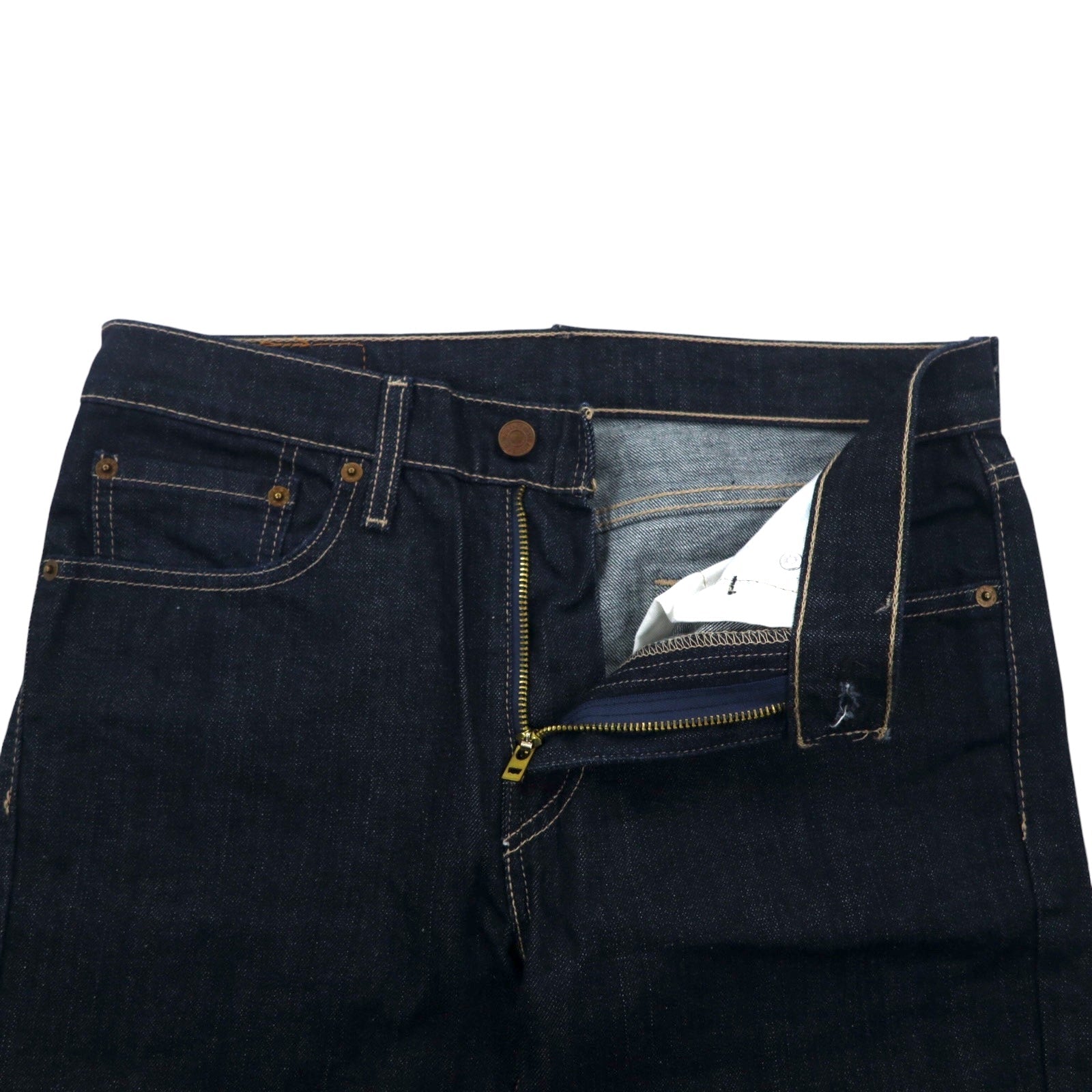 Levi's 511 Jeans Denim M Indaco Blu Slim Fit 04511-0241 Made in Mexico