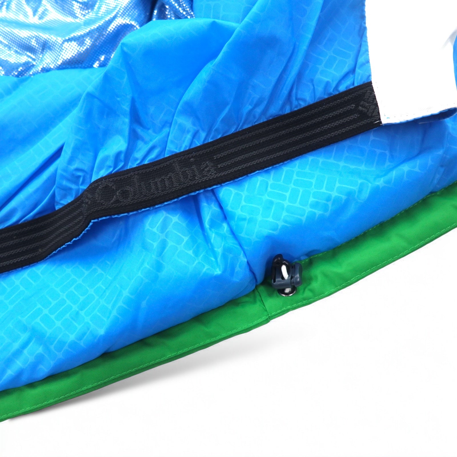 Columbia OMNI-HEAT Giacca a Vento da Montagna Taglia M Verde OMNI-TECH Impermeabile CUBIST 2.0 JACKET SM4010-010 Nuovo con Etichette