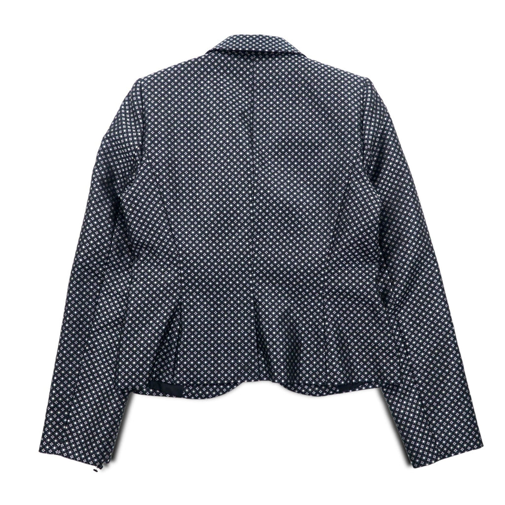 Calvin Klein 2B Giacca sartoriale S Argento Monogramma All-over Poliestere