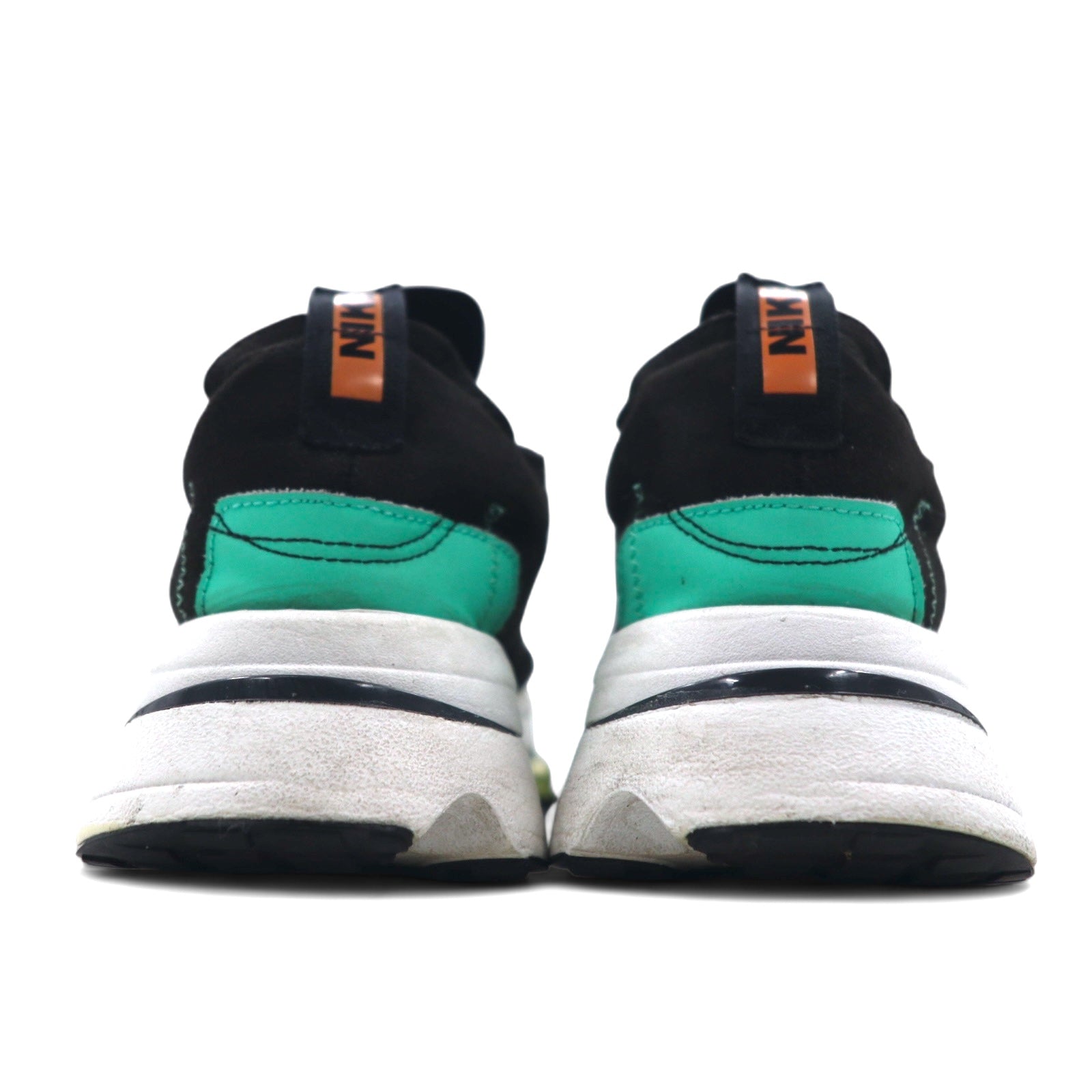 NIKE Air Zoom AIR ZOOM sneakers 28cm nero TYPE BLACK MENTA camoscio N.354 CJ2033-010