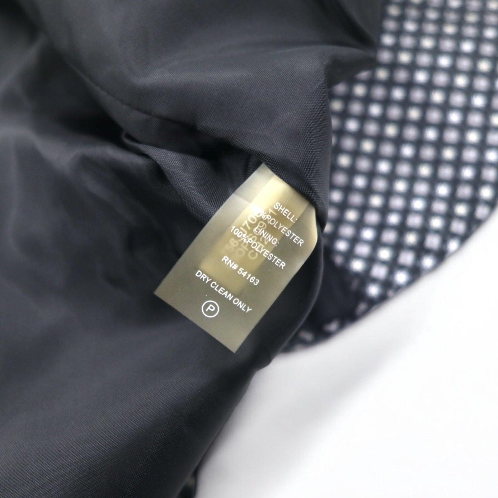 Calvin Klein 2B Giacca sartoriale S Argento Monogramma All-over Poliestere