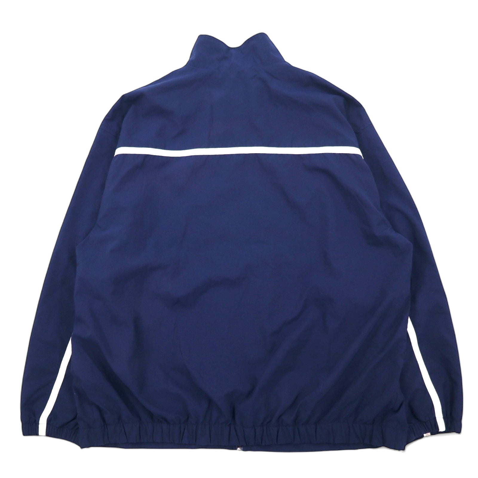 NIKE Anni '90, Giacca in nylon con etichetta TEAM, giacca da pista, tuta da ginnastica, XXL, blu navy, fodera in mesh, MCC TIGERS BASKETBALL, ricamo Swoosh