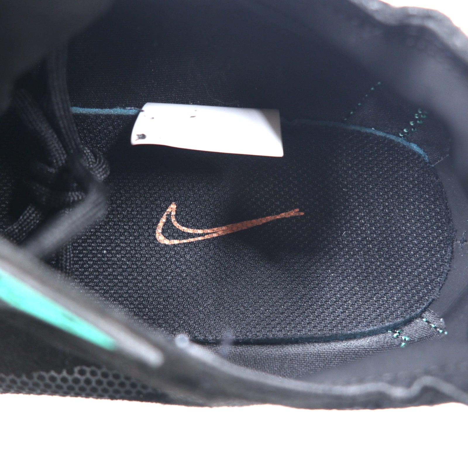 NIKE Air Zoom AIR ZOOM sneakers 28cm nero TYPE BLACK MENTA camoscio N.354 CJ2033-010