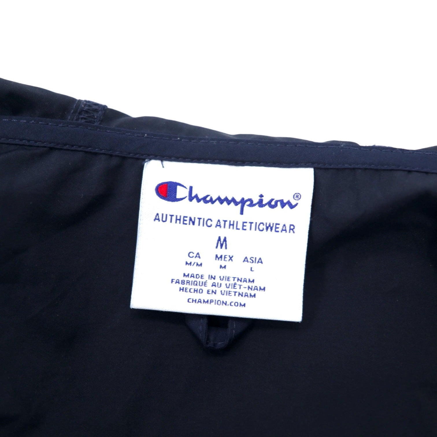 Champion Anorak con cappuccio L Blu scuro Poliestere