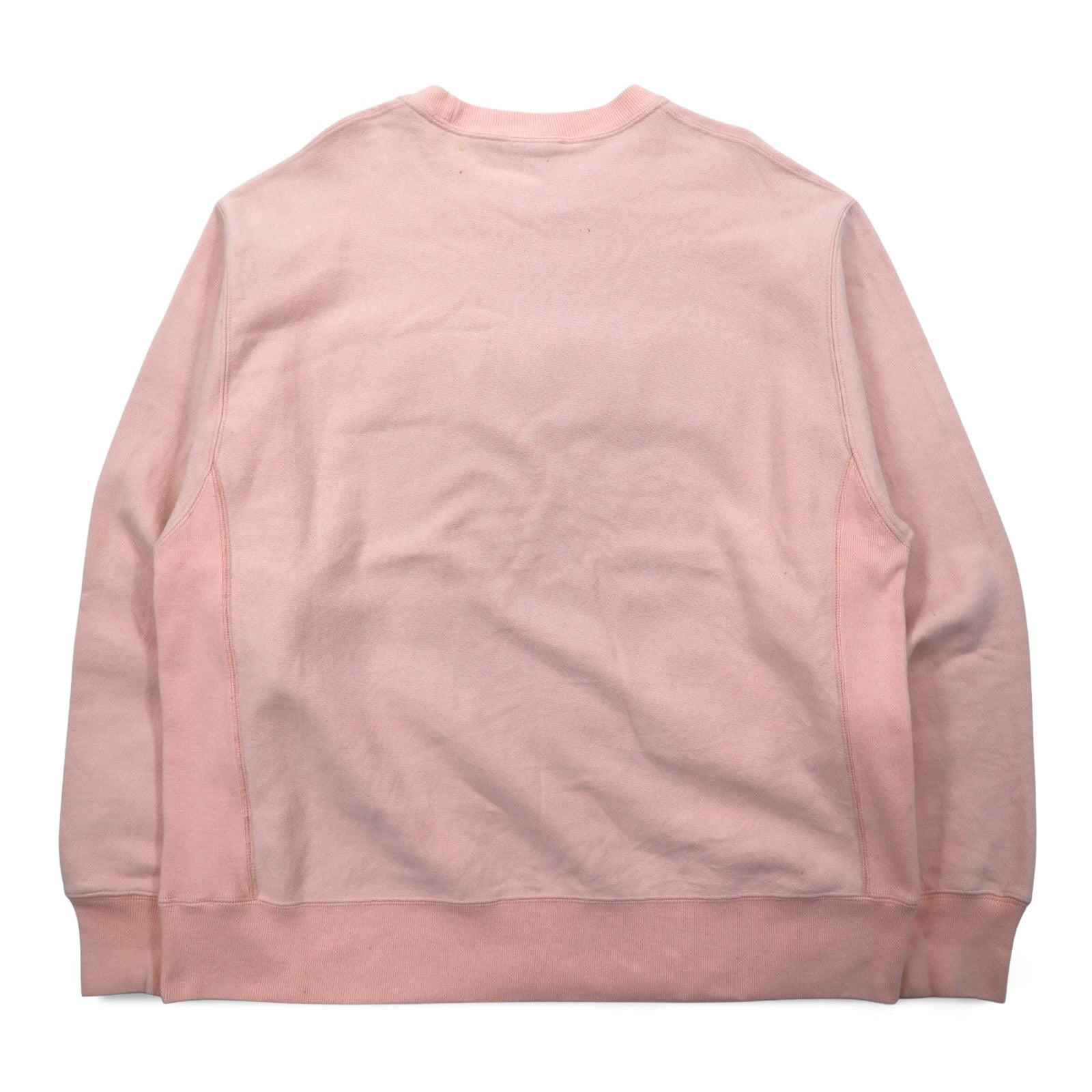 Champion Reverse Weave Felpa 2XL rosa etichetta blu riedizione made in Honduras