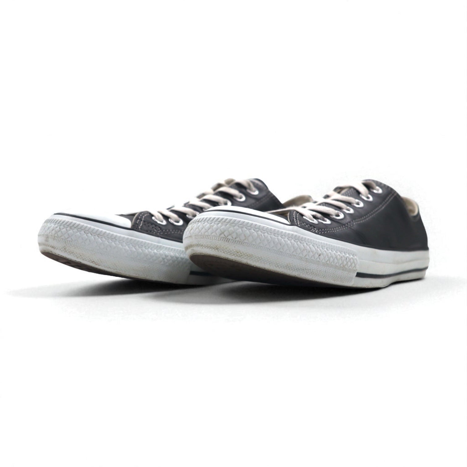 CONVERSE ALL STAR OX in pelle, sneakers, 27 cm, nero, 1B906