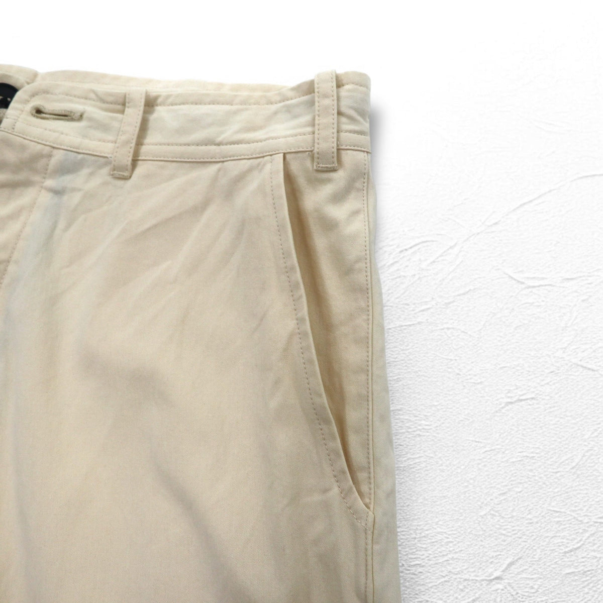 O project Pantaloni ampi alla turca REGULAR FIT Pantaloni S Cotone Beige Made in Japan