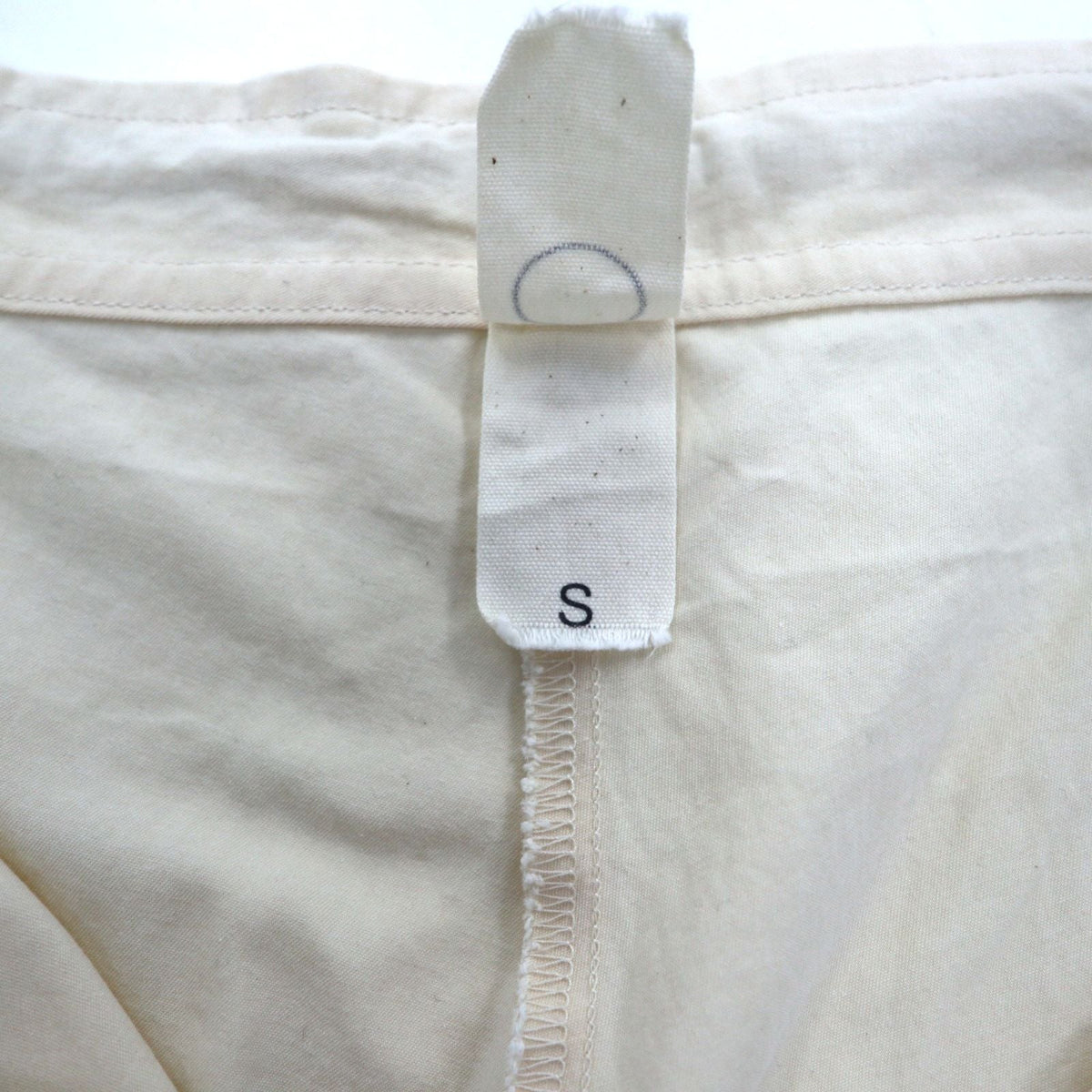 O project Pantaloni ampi alla turca REGULAR FIT Pantaloni S Cotone Beige Made in Japan