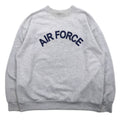US AIR FORCE Anni '90 Fatto negli USA Felpa stampata Esercito USA M Grigio Cotone Militare 8415-01-407-2745 MEKE, inc