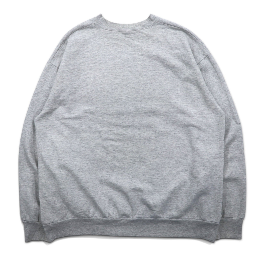 US AIR FORCE Anni '90 Fatto negli USA Felpa stampata Esercito USA M Grigio Cotone Militare 8415-01-407-2745 MEKE, inc