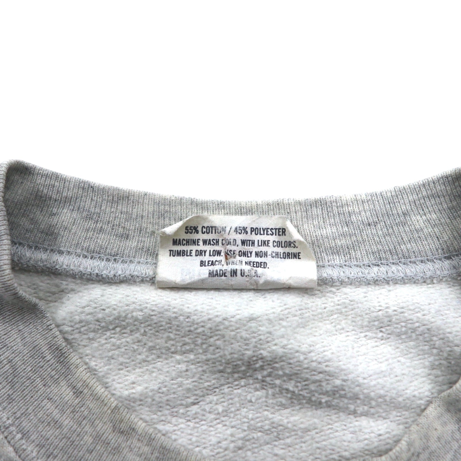 US AIR FORCE Anni '90 Fatto negli USA Felpa stampata Esercito USA M Grigio Cotone Militare 8415-01-407-2745 MEKE, inc