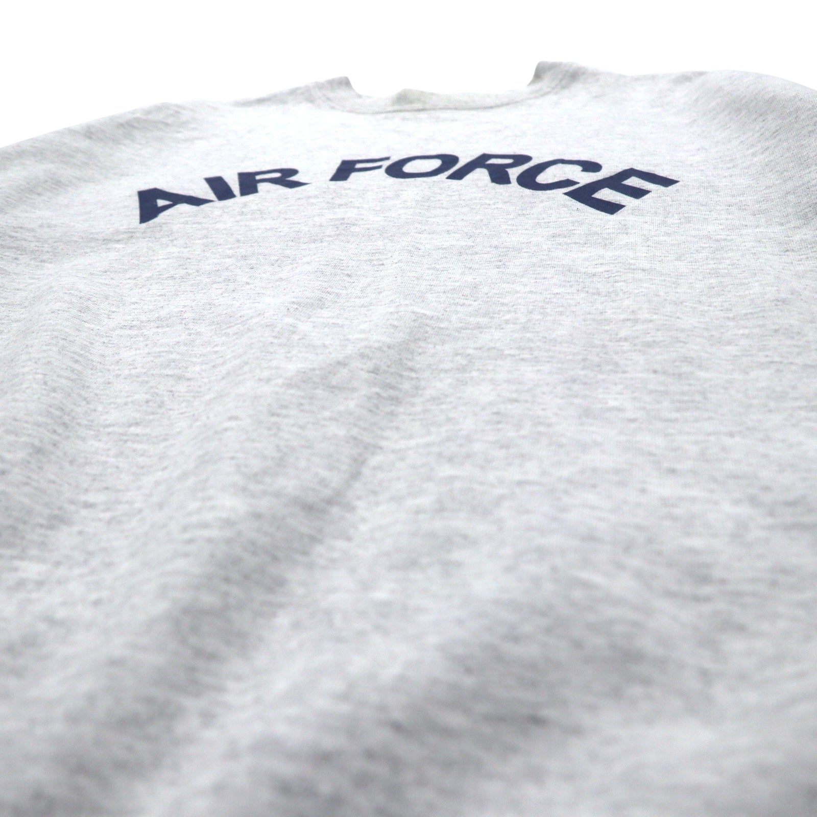 US AIR FORCE Anni '90 Fatto negli USA Felpa stampata Esercito USA M Grigio Cotone Militare 8415-01-407-2745 MEKE, inc