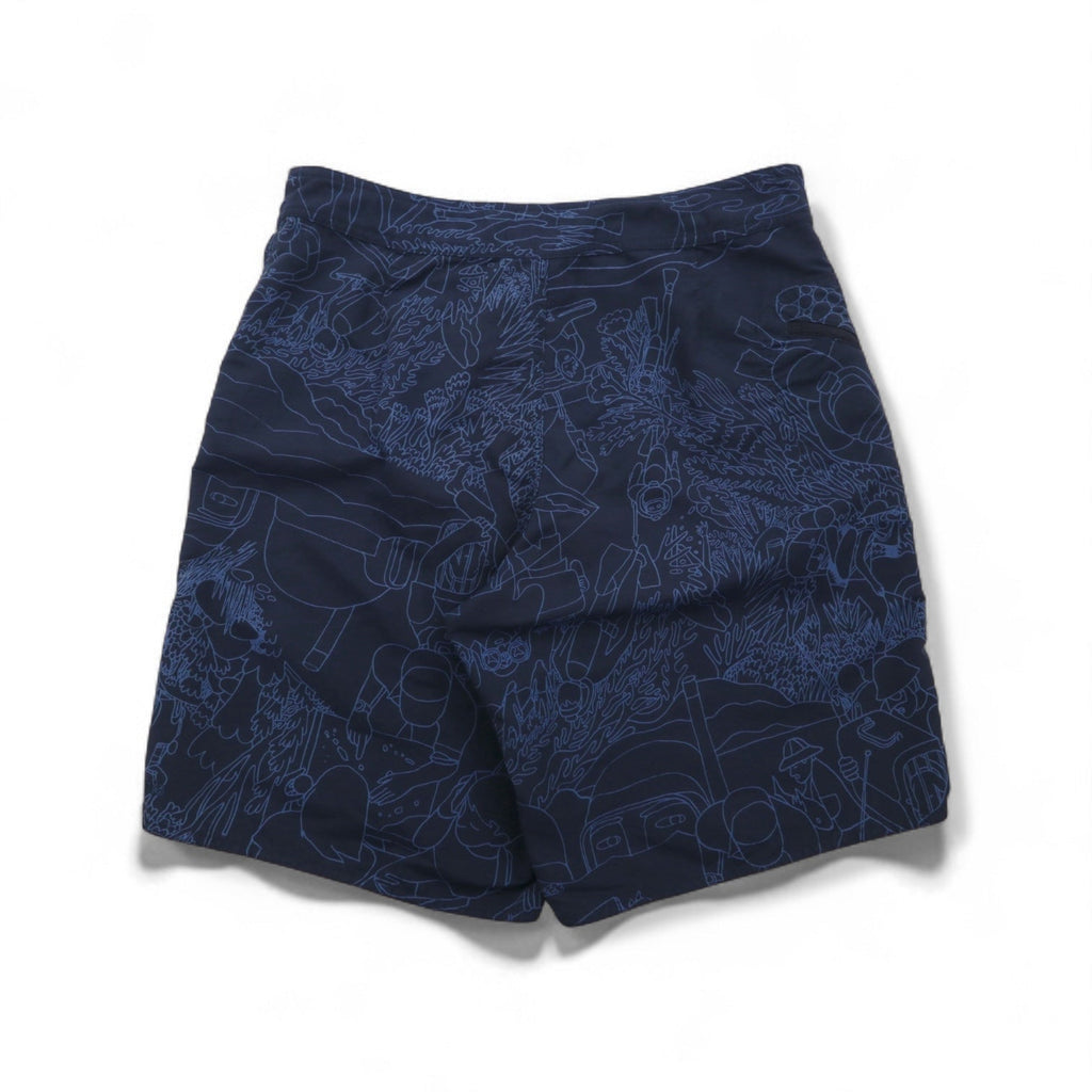Patagonia Wavefarer II Board Shorts pantaloncini da surf M nylon fantasia 86711
