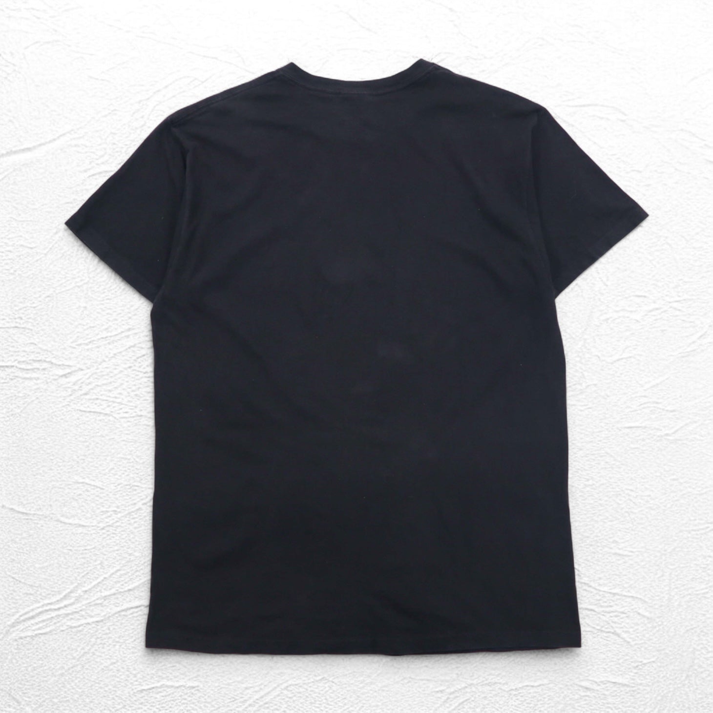 POLO JEANS CO. RALPH LAUREN T-shirt anni '90 L nero cotone con logo a bandiera singola