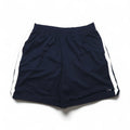 Pantaloncini corti Champion in mesh, taglia 2XL, blu navy, con banda laterale e logo, made in El Salvador