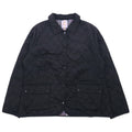 Barbour Giacca trapuntata XL Nera Poliestere Fodera a quadri CYNTHIA MATT QUILT JACKET L2359