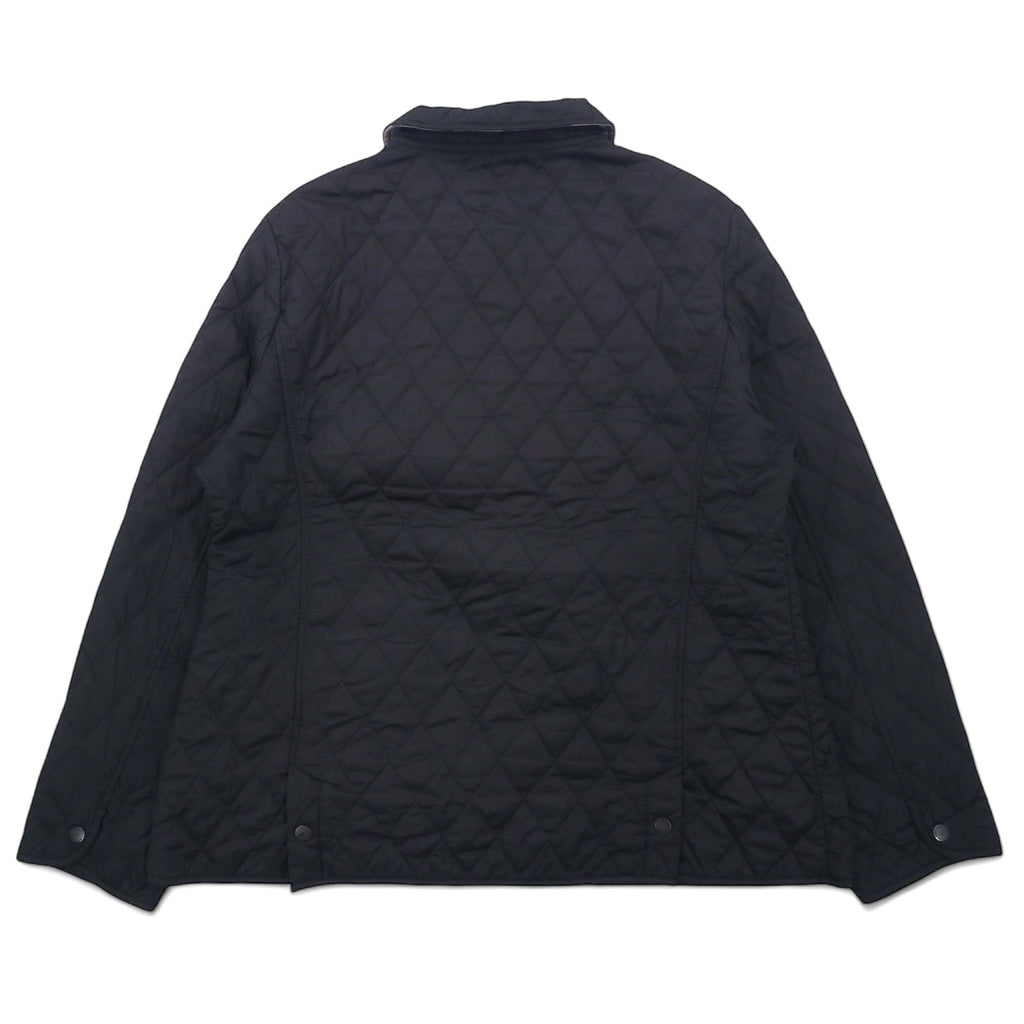 Barbour Giacca trapuntata XL Nera Poliestere Fodera a quadri CYNTHIA MATT QUILT JACKET L2359