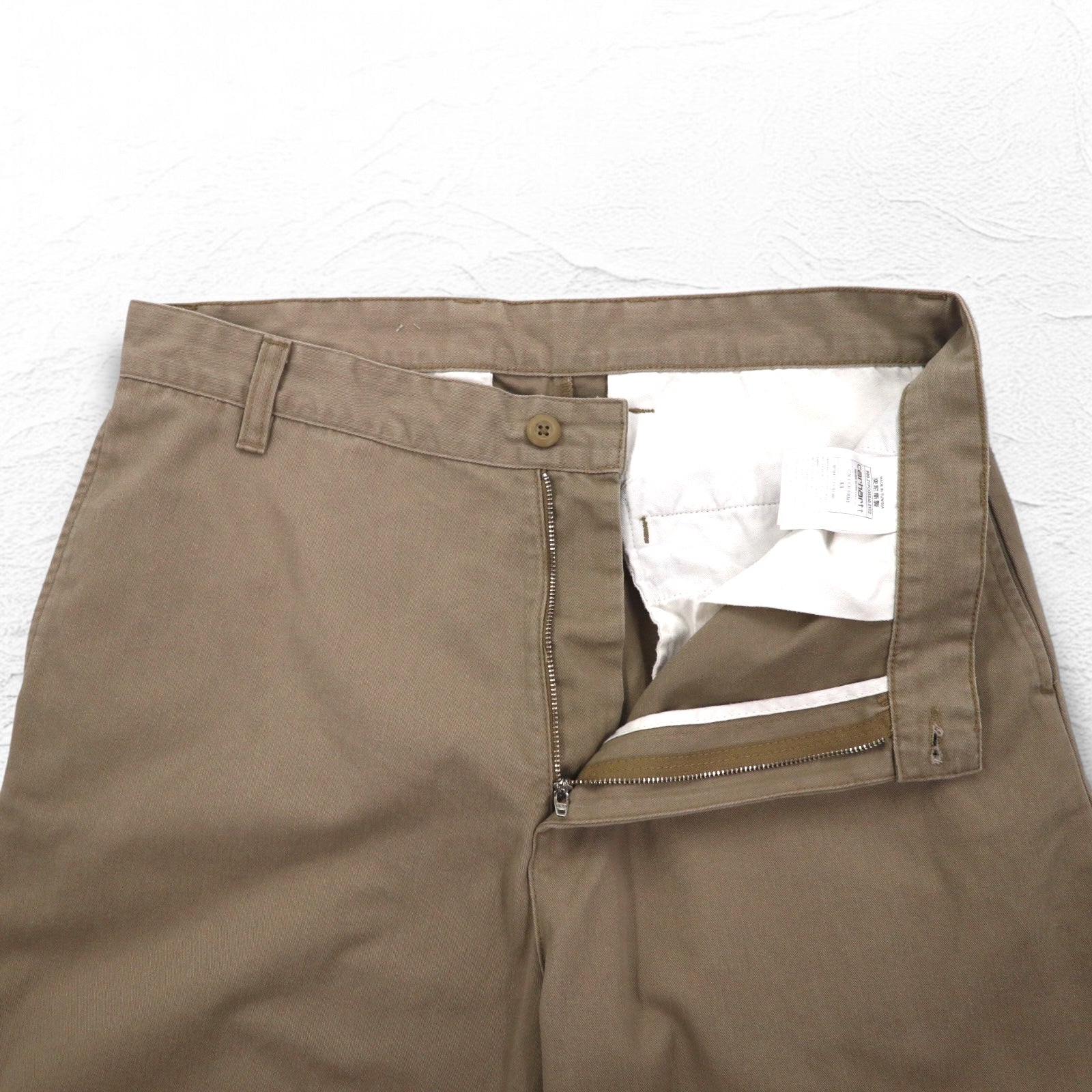 carhartt WIP Pantaloni Calder Pant tapered chino L beige 1030473 Made in Tunisia